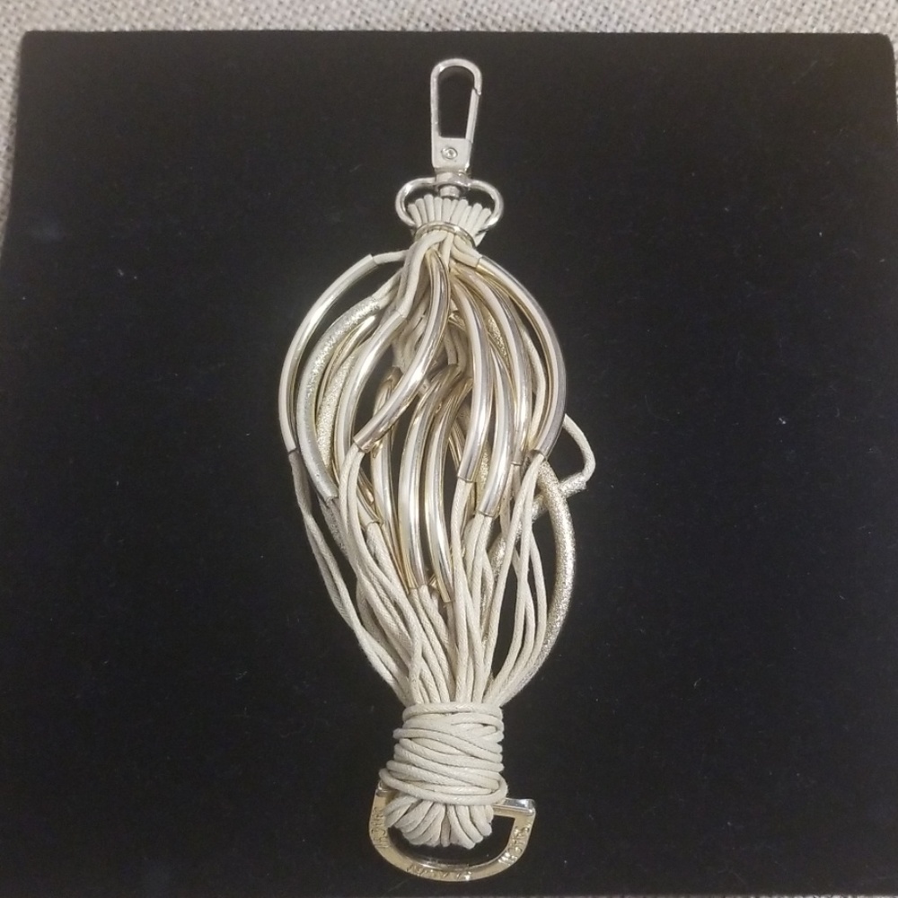 Saachi gold tone multi strand bracelet